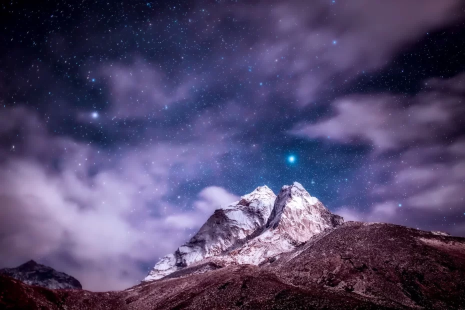 stars above the Himalaya